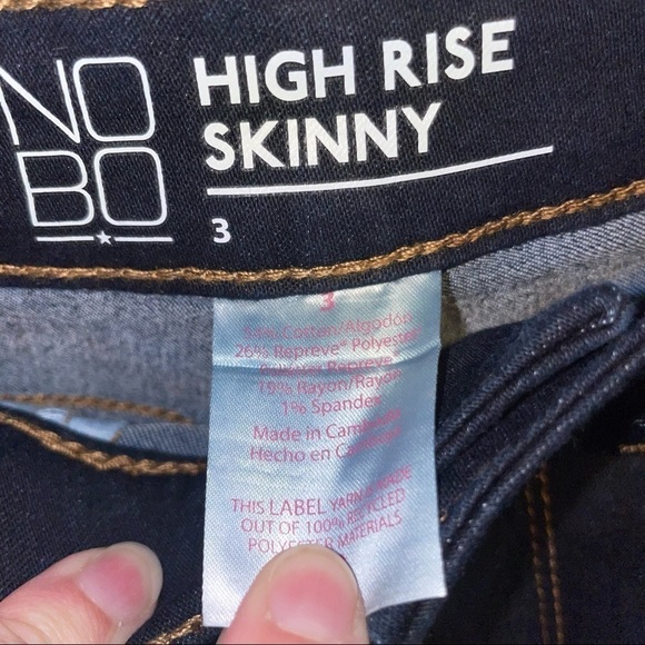 NWT No Boundaries High Rise Skinny Jeans - Picture 6 of 8